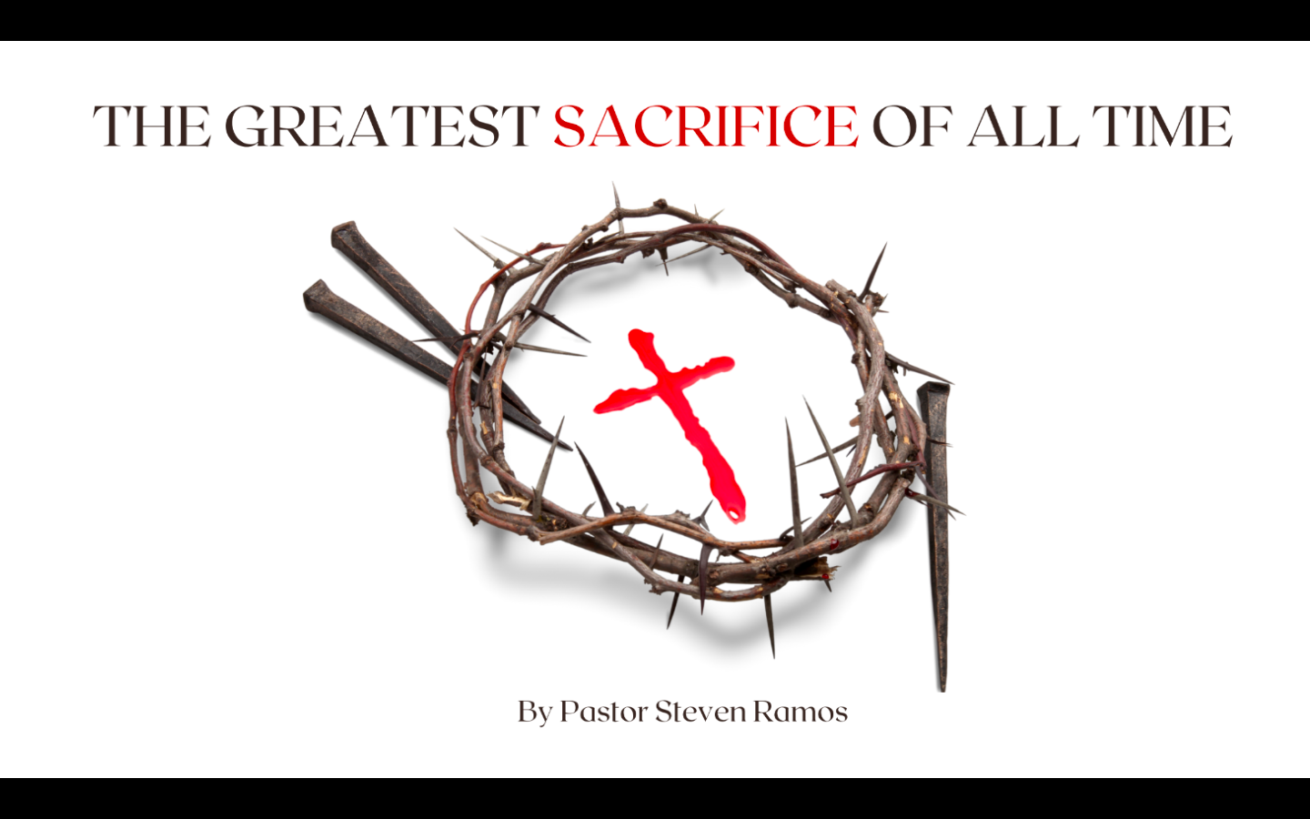 The Greatest Sacrifice of All Time (Easter Service)